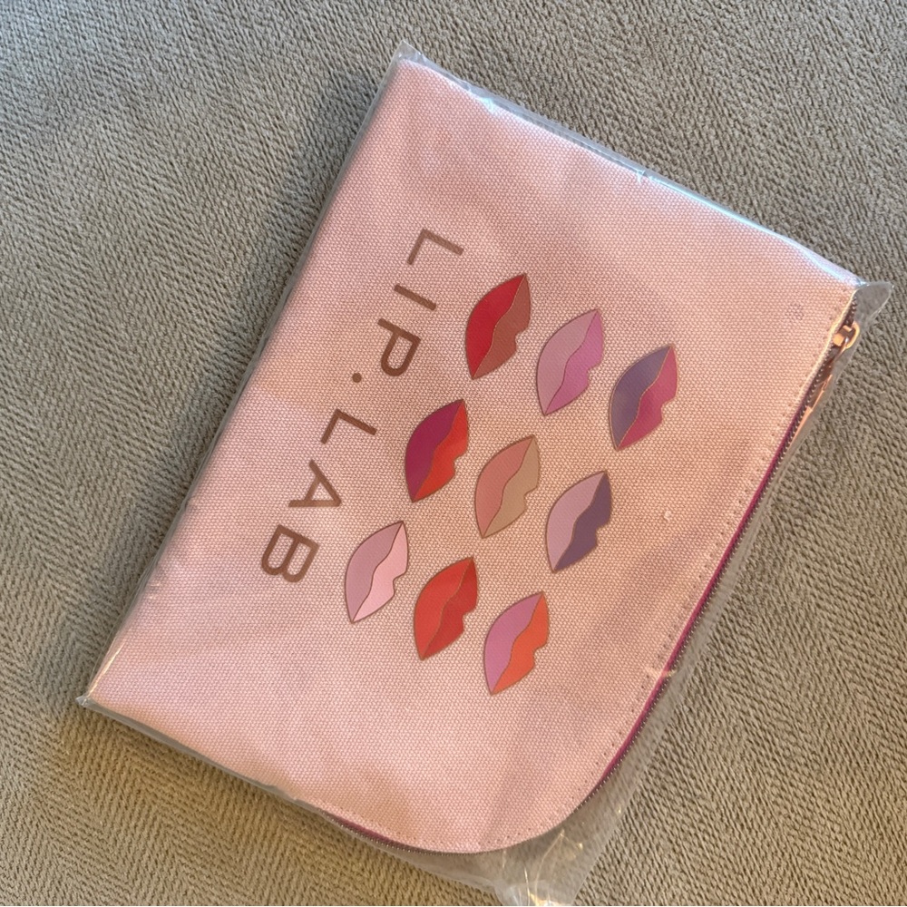 Pink Lip Lab Pouch